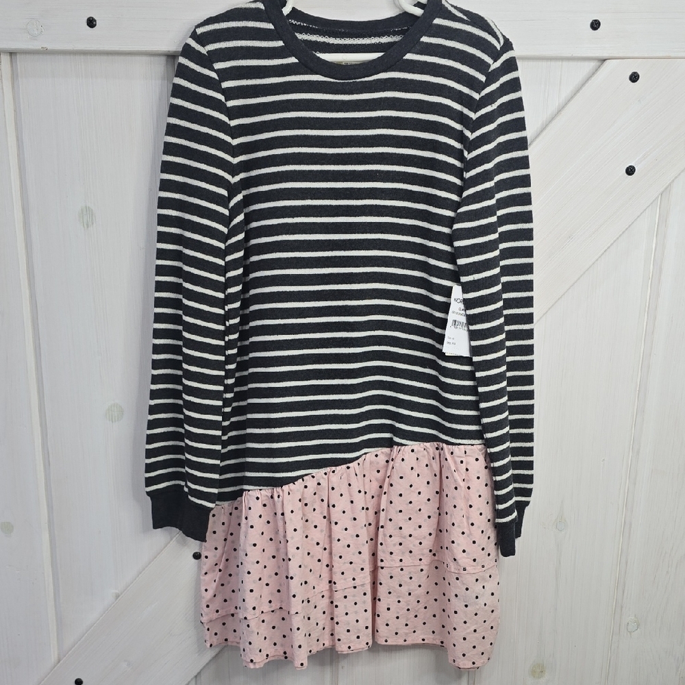 Tucker + Tate Black and White Striped Top